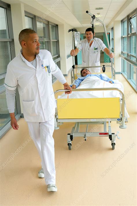 Hospital Porters Stock Image C0141965 Science Photo Library