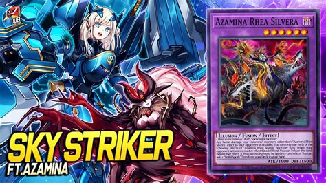 Deck Sky Striker Azamina Edopro Replays Decklist Youtube