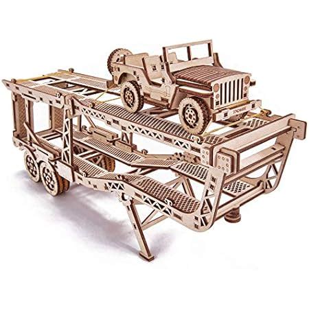 Wood Trick Voiture Hot Rod Puzzle 3D Adulte Casse Tete Adulte Et