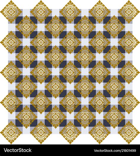 Bali motif pattern Royalty Free Vector Image - VectorStock