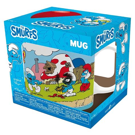 THE SMURFS Mug 320ml GROUP X2 Abysse Corp