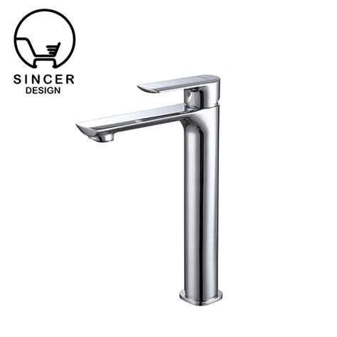 Antimicrobial And Corrosion Resistant Bathroom Single Lever High Basin