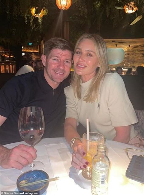 Steven Gerrard Shares A Sweet Tribute To His Wife Alex On Her 40th