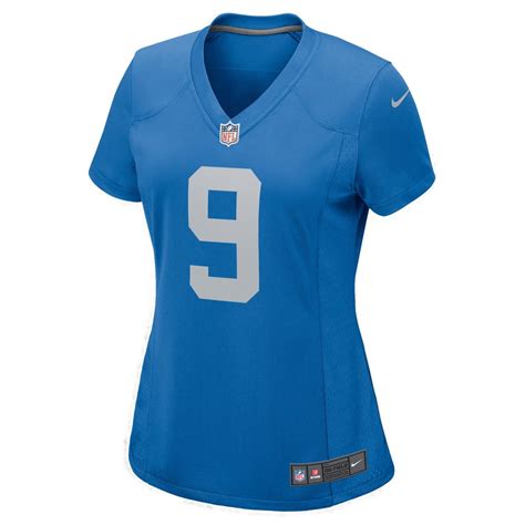 Women's Detroit Lions Jameson Williams Nike Blue Player Game Jersey