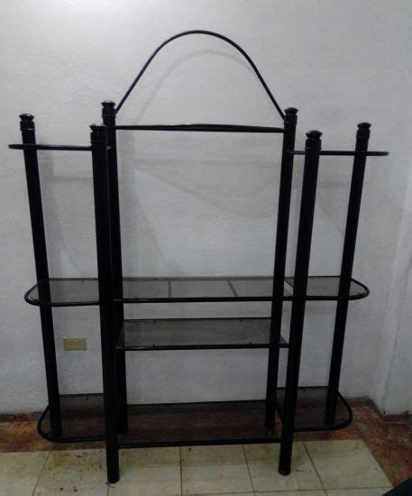 Vendo Multimueble De Hierro Y Cristal