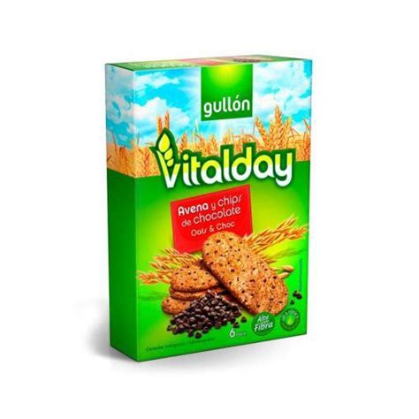 Biscoito Vitalday Gotas De Chocolate Gull N G Biscoito Bolacha