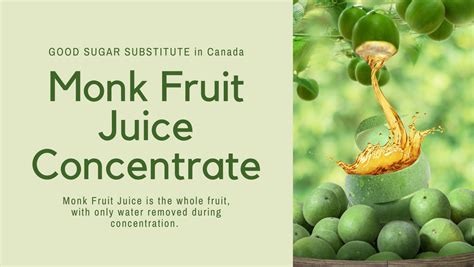 Monk Fruit Juice Concentrate The Sweetener House