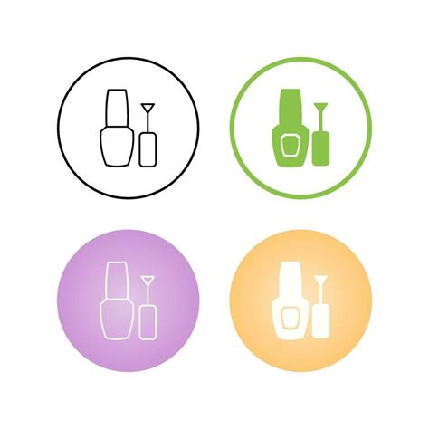 Nailpolish Vector Icon Vector Art At Vecteezy