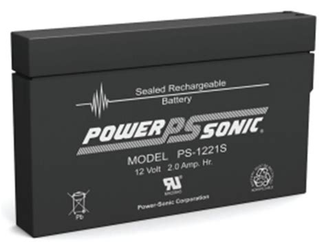 Power Sonic Agm General Purpose Ps S Ah V Rechargeable Sealed