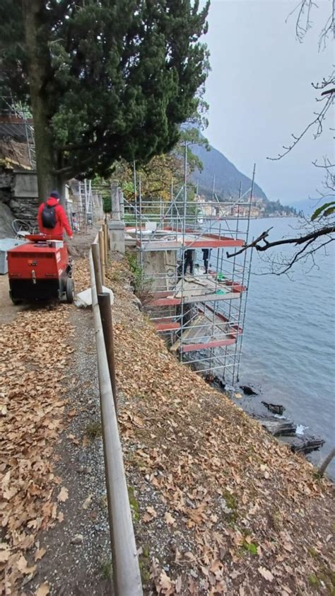 Continuano I Lavori Di Riqualificazione Del Giardino Botanico Villa