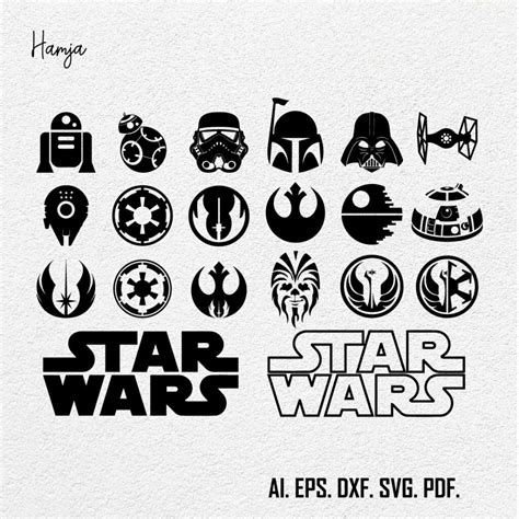 Star Wars Svg Bundle Star Wars Squad Goal Svg Star Wars Clipart