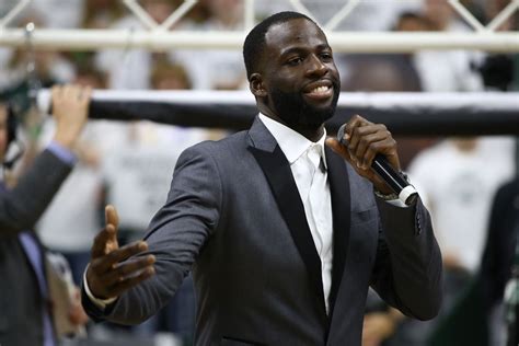 Warriors Video: Draymond Green gets his MSU jersey retired - Golden ...