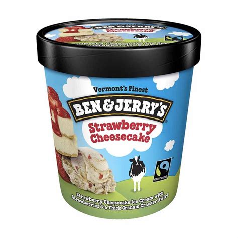 Ben And Jerrys Strawberry Cheesecake 465ml Whats Instore