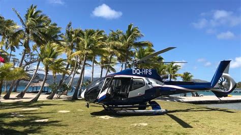 Fiji One Way Helicopter Transfer To Six Senses Resort With Baggage