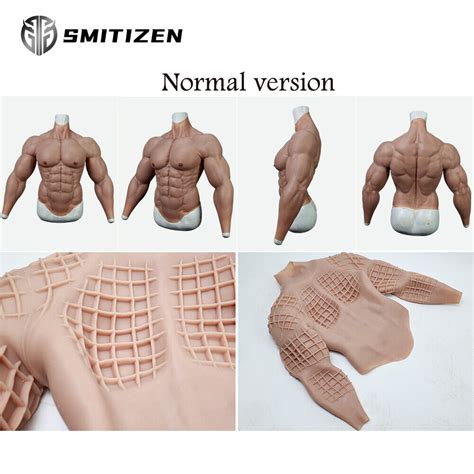 Smitizen Tan Silicone Muscle Suit Abdomen Cosplay Costume Ebay