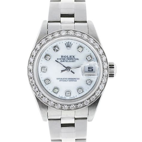 Rolex 79174 Datejust Diamond Bezel & Dial Ladies Watch