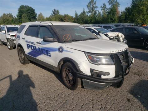 2016 Ford Explorer Police Interceptor For Sale Or Portland North Wed Nov 24 2021 Used