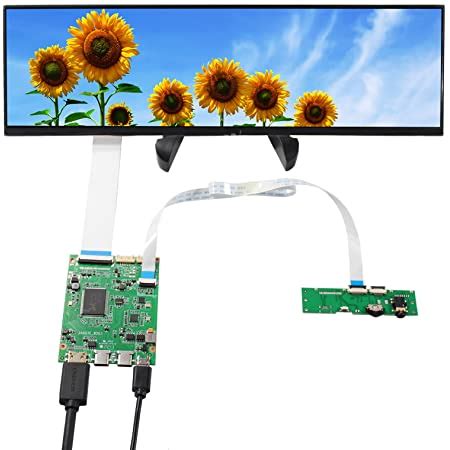 VSDISPLAY Y60 PC Gehäuse Monitor 12 6 Zoll 1920X515 NV126B5M N41 IPS