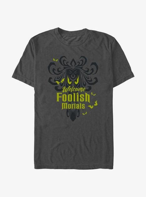 Disney Haunted Mansion Spooky Eyes Welcome Foolish Mortals T Shirt