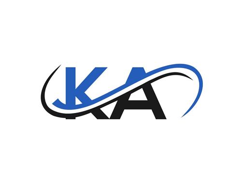 Letter Ka Logo Design For Financial Development Investment Real