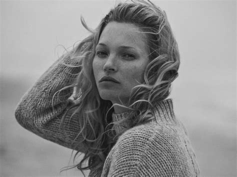 Kate Moss By Peter Lindbergh For Naked Cashmere Fall Ad Campaign Fashion Campaigns