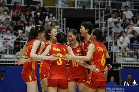 The Chinese Womens Volleyball Team Defeated The Korean Womens