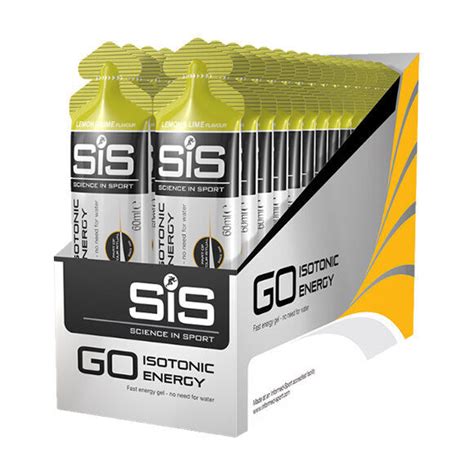 SIS GO Isotonic Energy Gel 30x60ml Variety Of All Flavors Pack Of 30