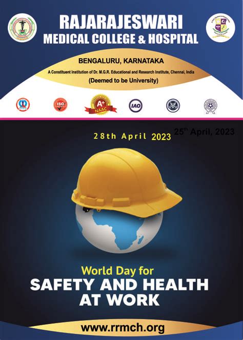 World Day For Safety And Health At Work Rrmch