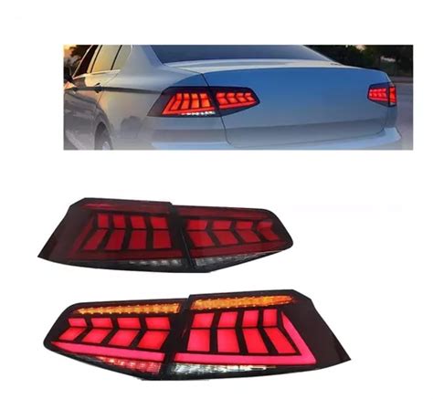 Lanterna Full Led Sequencial Passat B Red Frete Gr Tis