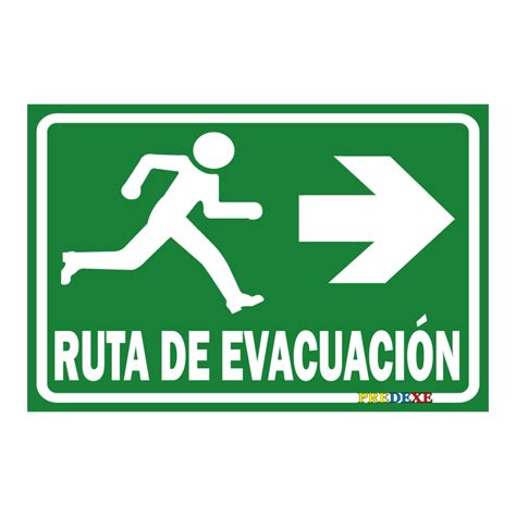 Ruta De Evacuaci N Derecha Extintores Camein