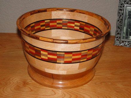 Segmented Bowl With Indian Basket Feature Ring Wood Turning Projects