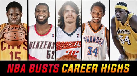 Career High Stats Of NBA S Biggest Busts YouTube