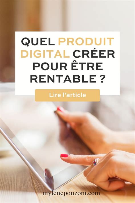 Id Es De Produits Digitaux Rentables Vendre En Ligne Mylene Ponzoni