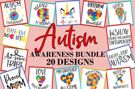 Autism Awareness Design Bundle Graphic By Freelingdesignhouse