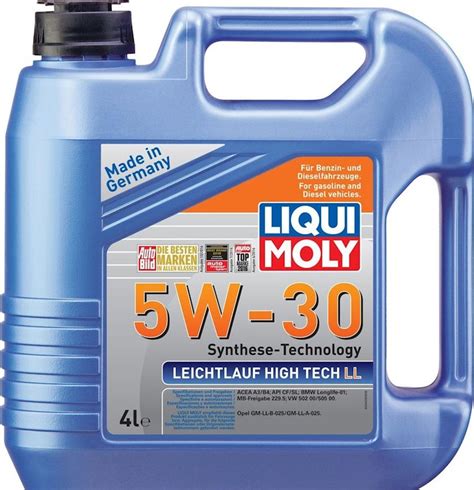 Motor Ya Liqui Moly Leichtlauf High Tech Ll W L Bak Da Almaq