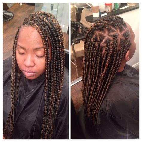 Long Box Braids With Triangle Parts By Kryssy The Braider In Philly Th