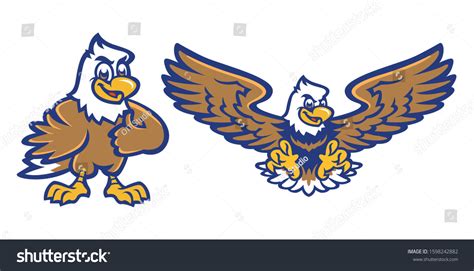 Baby Eagle Mascot Logo