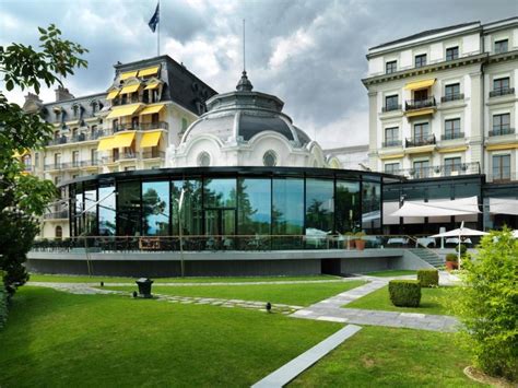 Beau Rivage Palace 5 Star Luxury Castle Hotel Lausanne Switzerland