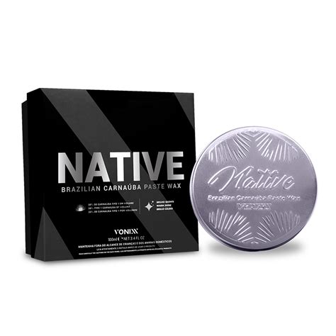 CERA PROTETORA NATIVE PASTE WAX VONIXX 100ML