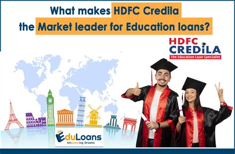 What Makes Hdfc Credila The Market Leader For Education Loans Education Loans Blog