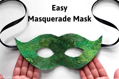 Printable Diy Masquerade Mask Template