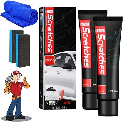 Dashenran Premium Car Scratch Removal Kit Nano Cleaner For Carcar Scratch Remover For Deep