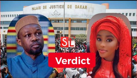 Dition Sp Ciale Urgent Le Verdict Est Tomb Ans Pour Sonko Et