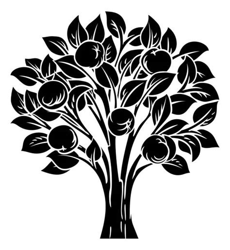 Apple Tree Icon Illustrations Royalty Free Vector Graphics And Clip Art