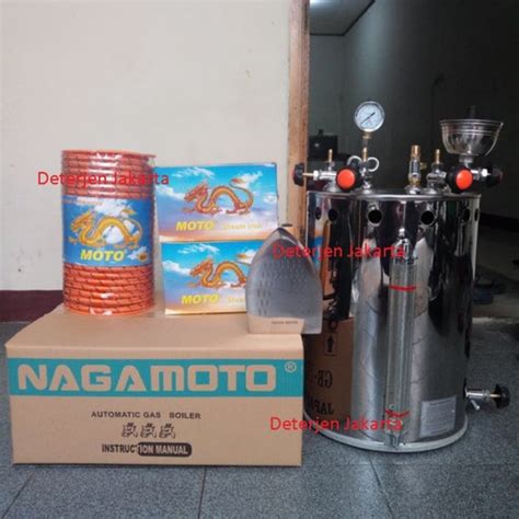 Jual Setrika Uap Boiler Otomatis Nagamoto Liter Murah Original