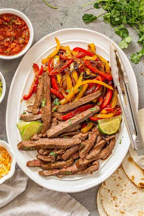 Beef Fajitas Recipe Steak Fajitas Valentinas Corner