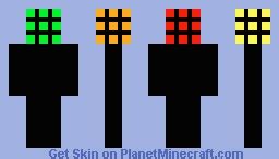 disco face Minecraft Skin