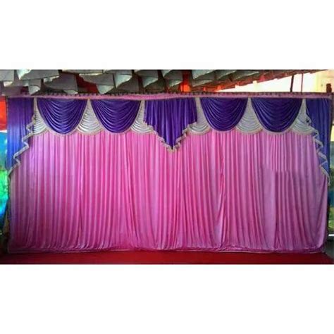 Plain Wedding Curtain Backdrop at Rs 100/sq ft in Ernakulam | ID ...