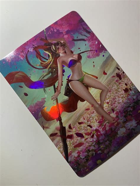 Ma Yunlu 2 Dynasty Warrirors Sexy Card Acg Goddess Waifu Girl Holo Doujin Anime Ebay