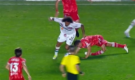 Marcelo Protagoniz Esta Brutal Lesi N Video Futbol Sapiens